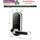 thumbnail image 3 of Chapa para Puerta OmniKeySilver 1 Pza NFC Biométrico NIP App Móvil Pilas 4xAA No Incluidas USB Negro y Plateado., 3 of 4