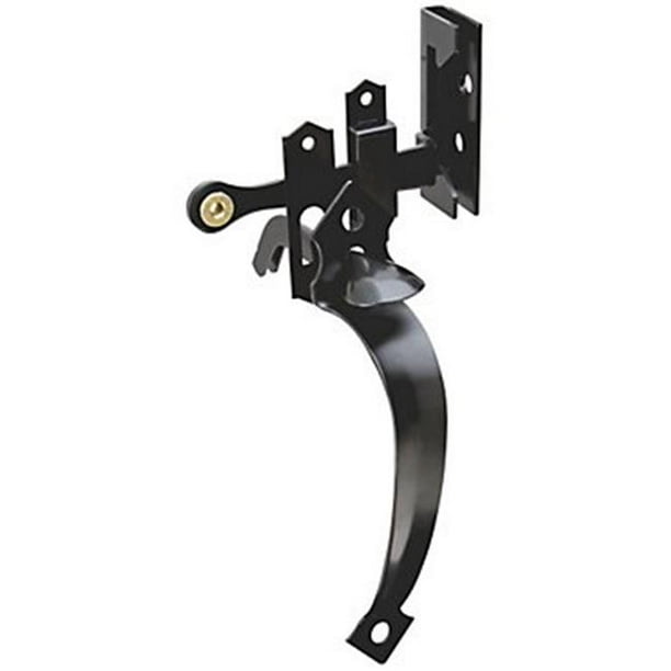 National Hardware Black Steel Thumb Gate Latch