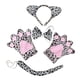 thumbnail image 3 of Conjunto de disfraz de animal de 4 piezas, diadema de animal, accesorios de disfraces de cosplay para niños Yuyangstore  traje de cosplay, 3 of 8