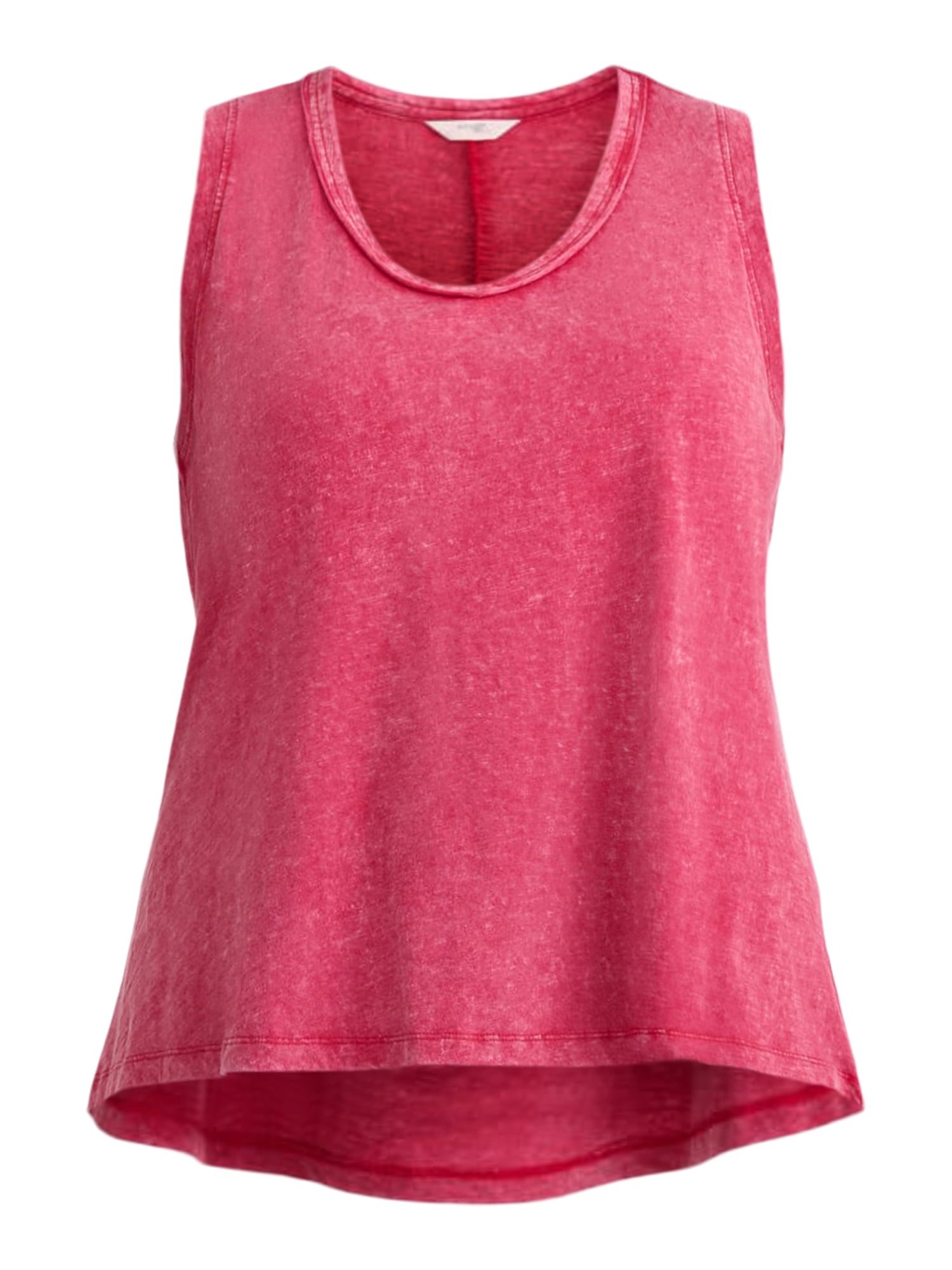 Terra & Sky Women's Plus Size Cotton Swing Tank Top, Sizes 0X-5X