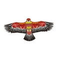 thumbnail image 4 of Runquan 65" Eagle Flying Kite Easy to Assemble Outdoor Games for Trip Backyard Beach Beige Red, 4 of 8
