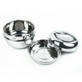 thumbnail image 7 of FANJIE Stainless Steel Double Layer Round Bento Lunch Box Food Storage Containe, 7 of 7