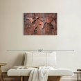 thumbnail image 2 of Elephant Stock Rock World Map Wall Art - Horizontal Canvas Wall Art - Living Room Wall Decor - Map Canvas - Beige And Orange Decor - 30" x 20", 2 of 4
