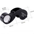 thumbnail image 4 of Lupa LED iluminada Hugo 40X 25 mm, 4 of 10