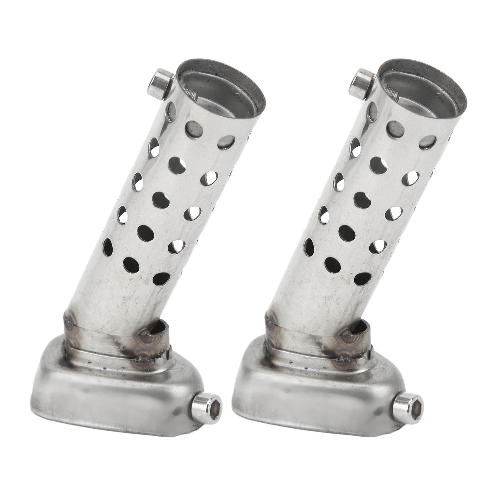 Motorcycle Exhaust Pipe Baffle Muffler, Galvanized Iron Hexagonal