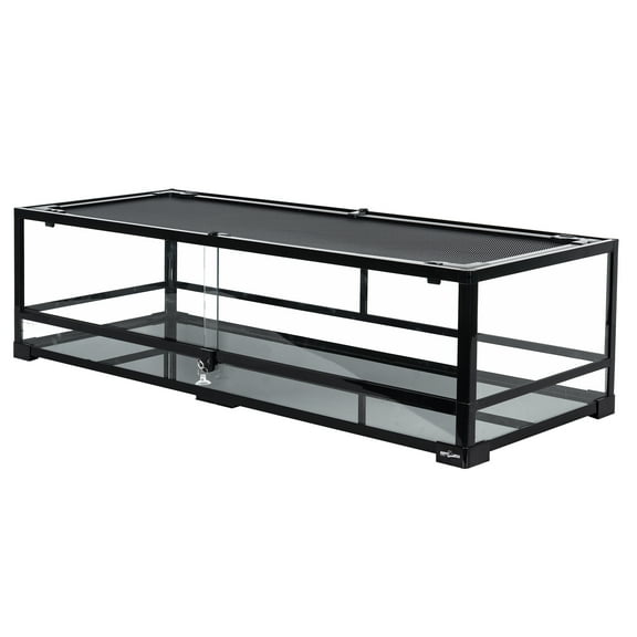 47 gallon Black Reptile Glass Terrarium