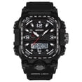 thumbnail image 5 of 2026 New Square Digital Watches for Men  Waterproof Unique Rectangle Watch Stopwatch Countdown Alarm Analog Silicone Strap, 5 of 7