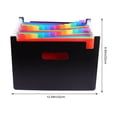 thumbnail image 2 of DINHEAROM 1Pack Important Document Folder Plastic for File Organization and Safe Storage, 2 of 8