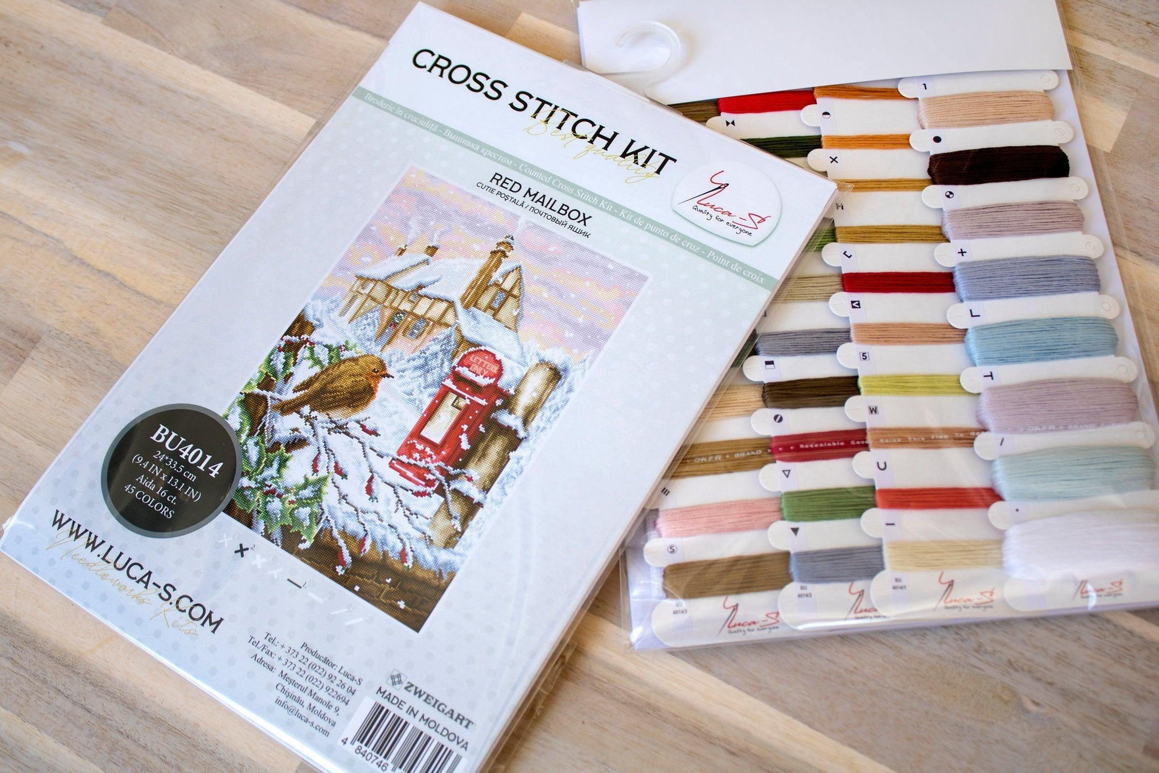 Cross Stitch Kit - Red Mail Box BU4014