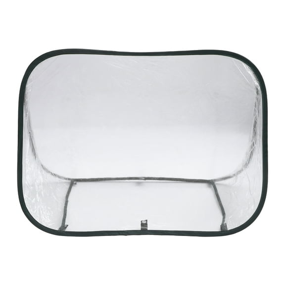 Foldable Garden Canopy Mini Greenhouse for Outdoor Plants with Plastic Cover Protects from Weather