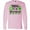 AD-Pink, variant on Bring on the Shenanigans St. Patrick's Day Shamrocks Long Sleeve T-Shirt