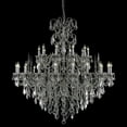 thumbnail image 2 of 9730 Athena Collection Chandelier D:53in H:54in Lt:30 Pewter Finish (Spectra Swarovski Crystals), 2 of 2