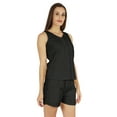 thumbnail image 2 of Bimba Sexy Schiffli Nightwear Set For Womens 2 Pcs Summer V-Neck Sleeveless Loungewear, 2 of 7