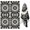 Black/White, variant on 2 Pcs Funny Kitchen Towels,Black White Tie Dye Mandala Pattern Microfiber Dish Towels,Kitchen Tea Towels,Kitchen Towel Set (18" X 26")