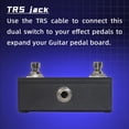 thumbnail image 3 of Pedal de doble interruptor momentáneo para efecto de guitarra Yueyinpu, 3 of 7