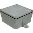 thumbnail image 1 of Caja de conexiones Cantex New Work Square de PVC, 1 banda, gris, 1 of 1