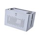 thumbnail image 2 of Caja de almacenamiento para enrutador, organizador de escritorio portátil multifuncional, regleta de enchufes, cable Gris, 2 of 9