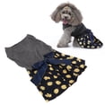 thumbnail image 4 of Vestido de Perro transpirable Floral perrito princesa Vestido Perro Vestido de Novia para Perros Pequeños Gatos Fiesta Diaria Festival ANGGREK  Otros, 4 of 8