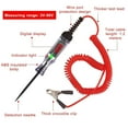 thumbnail image 6 of Heavy Duty 5-90v Digital LED Circuit Tester, 12v Test Light Automotive with Voltage Display, Fuse Tester Automotive with Extended Spring Wire, Power Tester for Car/Rv/Vehicles(1pcs), 6 of 7
