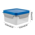 thumbnail image 2 of Jienlioq Kitchen Supplies Clearance Microwave Heating Lunch Box Sealed Double-Layer Partition Lunch Box Portable Fruit Preservation Box with Rice Lunch Box Fruit Box Big Save, 2 of 5