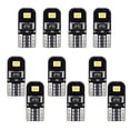 thumbnail image 1 of Bombillas LED T10 CANBUS 12 V blancas sin polaridad W5W con diseño de cuña para iluminación interior de coche, luces de matrícula y domo., 1 of 5