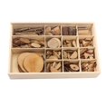 thumbnail image 2 of Tamaño surtido sin terminar de árbol natural Rebanadas de Discos de troncos Piezas Bloques para manualidades DIY Decoraciones colgantes 15 rejillas Sunnimix rebanadas de artesanía, 2 of 8