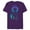 Purple, variant on Disney Aladdin Princess Jasmine Gradient Sketch T-Shirt- Short Sleeve Blended T-Shirt for Adults - Customized-Ocean Blue