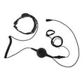 Military Grade Throat Microphone Noise Reduction Headset Headphone