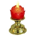 thumbnail image 1 of Lampe à Bougie Électronique led Balançoire Simulation Porte-Bougie Ornements, 1 of 11
