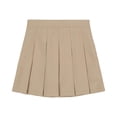 thumbnail image 1 of Falda IZOD Uniforme Escolar con Pretina Elástica Color Caqui Talla 14, 1 of 2