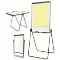 thumbnail image 2 of MasterVision EA14000583MV Easy Clean Dry Erase Footbar Folds To A Table Presentation Easel- Black, 2 of 4