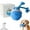 Blue, variant on Fur Buddy Friends 2026 New Smart Motion Pet Ball, Interactive Smart Rolling Pet Ball with Motion Activated and Squeaky for Small/Medium/Large Dog (Orange - V2)