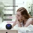 thumbnail image 6 of IPX4 Waterproof Bluetooth Speaker With Suction Cup, Portable Wireless Shower Speaker, Hands-Free Calling, 10H Playtime For Bathroom, Pool, Beach, Car​,WHITE,One Size, 6 of 10