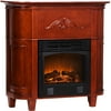 Cornell Petite Electric Fireplace, Classic Mahogany