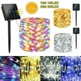 thumbnail image 4 of Cocobaby 100/200 LEDs String Light, Outdoor Waterproof Copper Wire Solar String Lights LED Garden Xmas Party Decor, 4 of 6
