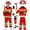 Red, variant on Kiijoy Kids Fireman Role Playing Outfits Set School Toy Accessories Set, Sizes 4-10