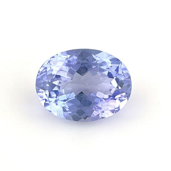 Certified Real 1.25 Carat Tanzanite Oval Shape Brilliant Cut 8x6 mm Loose Gemstone December Birthstone