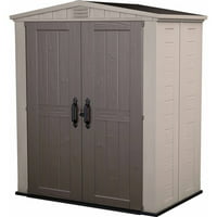 Keter Factor 6 Feet x 3 Feet Storage Shed in Taupe