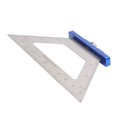 thumbnail image 2 of Regla triangular para carpintería, herramienta de trazado de medición de doble escala, cuadrado de carpintero, 140mm, 2 of 8