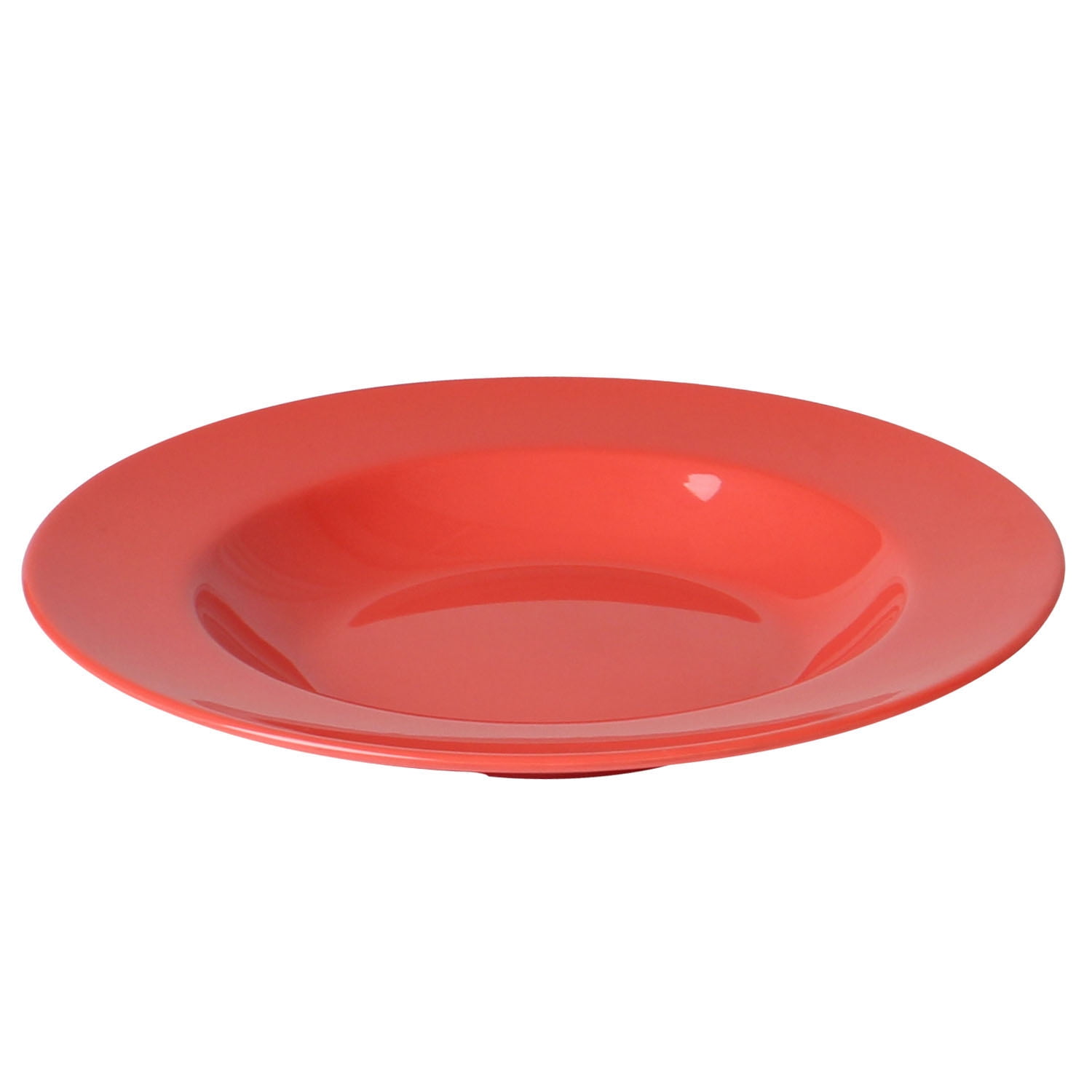 Excellante Color Orange Melamine Dinnerware Collection 16 oz., 11 1/4
