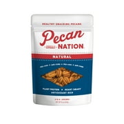 Pecan Nation All Natural Unsalted Pecan Nut Halves, 8 oz