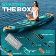 thumbnail image 5 of SOLAVERO 11'x35" Inflatable Paddle Stand Up Board with SUP Accessories for Adults, Ultra-Light & Non-Slip Deck Sup Paddle Board, 5 of 9