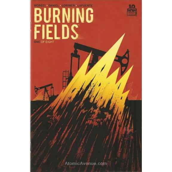 Burning Fields #1 (2nd) VF ; Boom! Comic Book
