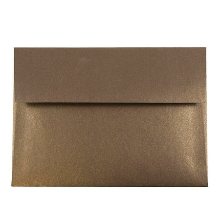 Stardream Metallic Bronze JAM Paper A7 Invitation Envelope, 5 1/4 x 7 1/4, Stardream Metallic Bronze, 250/pack ()
