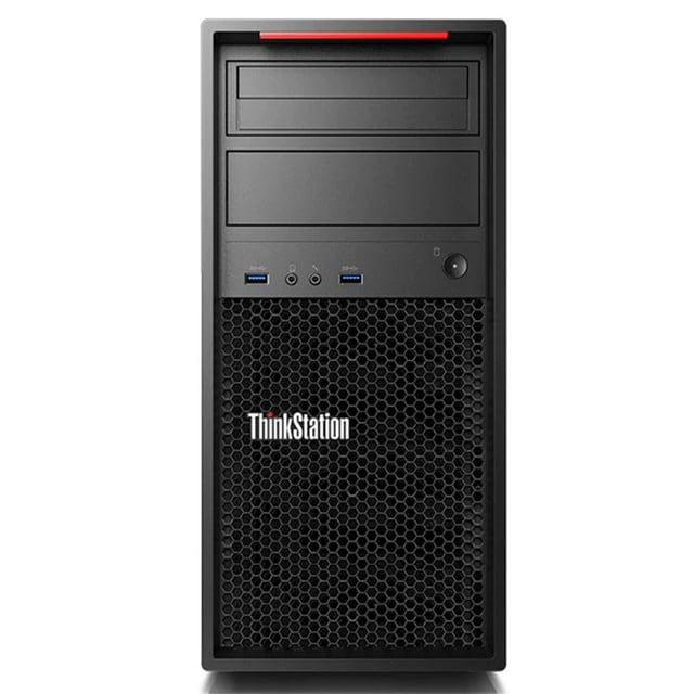 Lenovo ThinkStation P320 Tower Desktop Computer PC, Intel Xeon E3-1240 V6, 2TB SSD + 1TB HDD, 16GB DDR4 RAM, Windows 10 Pro, Gaming Keyboard and Mouse-A Grade
