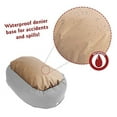thumbnail image 2 of Majestic Pet Villa Velvet Bagel Pet Bed for Dogs, Calming Dog Bed Washable, Small, Apple, 2 of 5