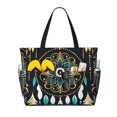 thumbnail image 1 of Fotbe Boho Dreamcatcher Bolsa de Viaje para Playa - Resistente al Agua, Bolsa Tote de Gran Capacidad y Ligera con 7 Bolsillos para Mujeres y Hombres, 1 of 7