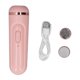 thumbnail image 1 of Electric Feet Callus Grinder Remove Dead Skin Rechargeable Foot File Pedicure Tool with Two Head Pink, 1 of 4