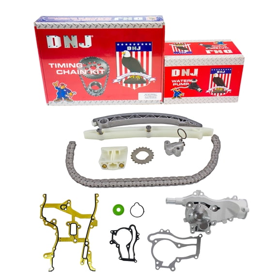 DNJ TK343WP Timing Chain Kit with Water Pump Fits Cars & Trucks 11-21 Buick 1.4L L4 DOHC 16V