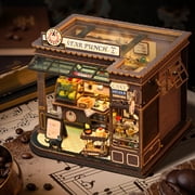 BenBen DIY Miniature House Kit, Mini Wooden Dollhouse Kit, Craft Gift for Adults, Teens, Friends